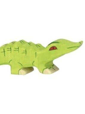 NWT Holztiger Wooden Toys Crocodile Baby